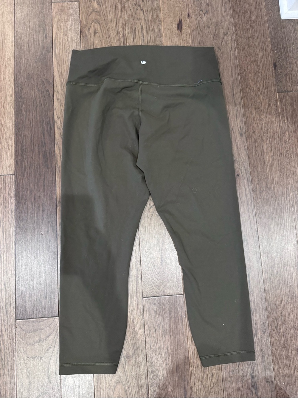 lululemon athletica Olive Green Leggings